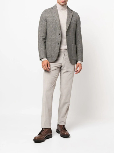 Brioni mid-rise straight-leg trousers outlook