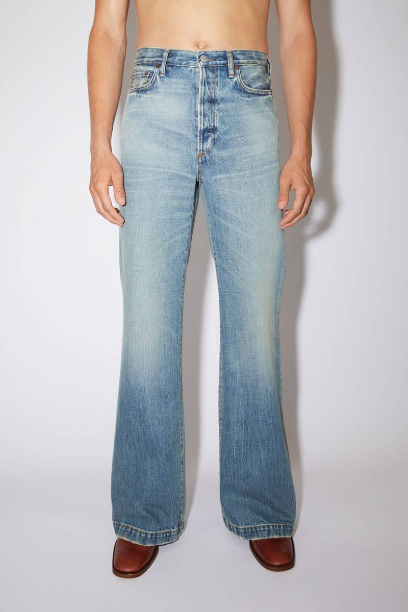 Acne Studios Bootcut fit jeans - Mid Blue outlook