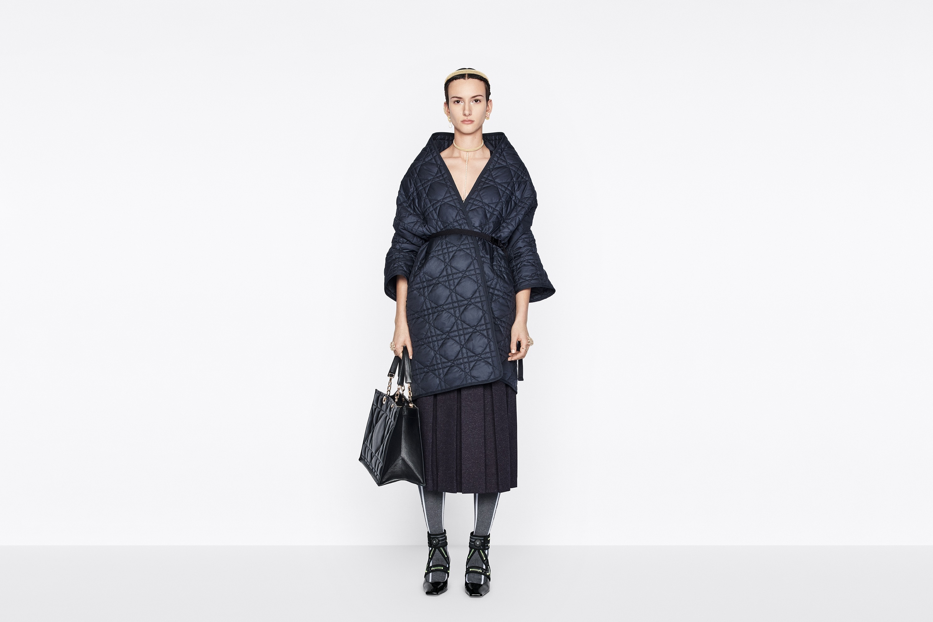 Macrocannage Scarf Jacket - 5