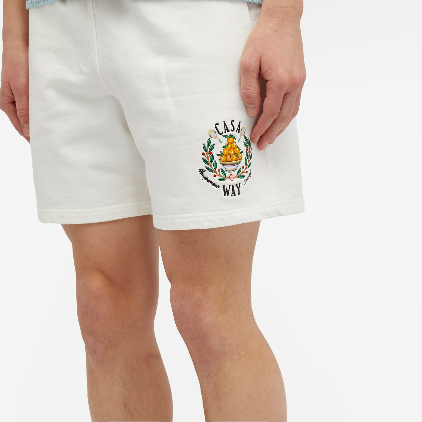 Casablanca Casa Way Embroidered Sweat Shorts - 5