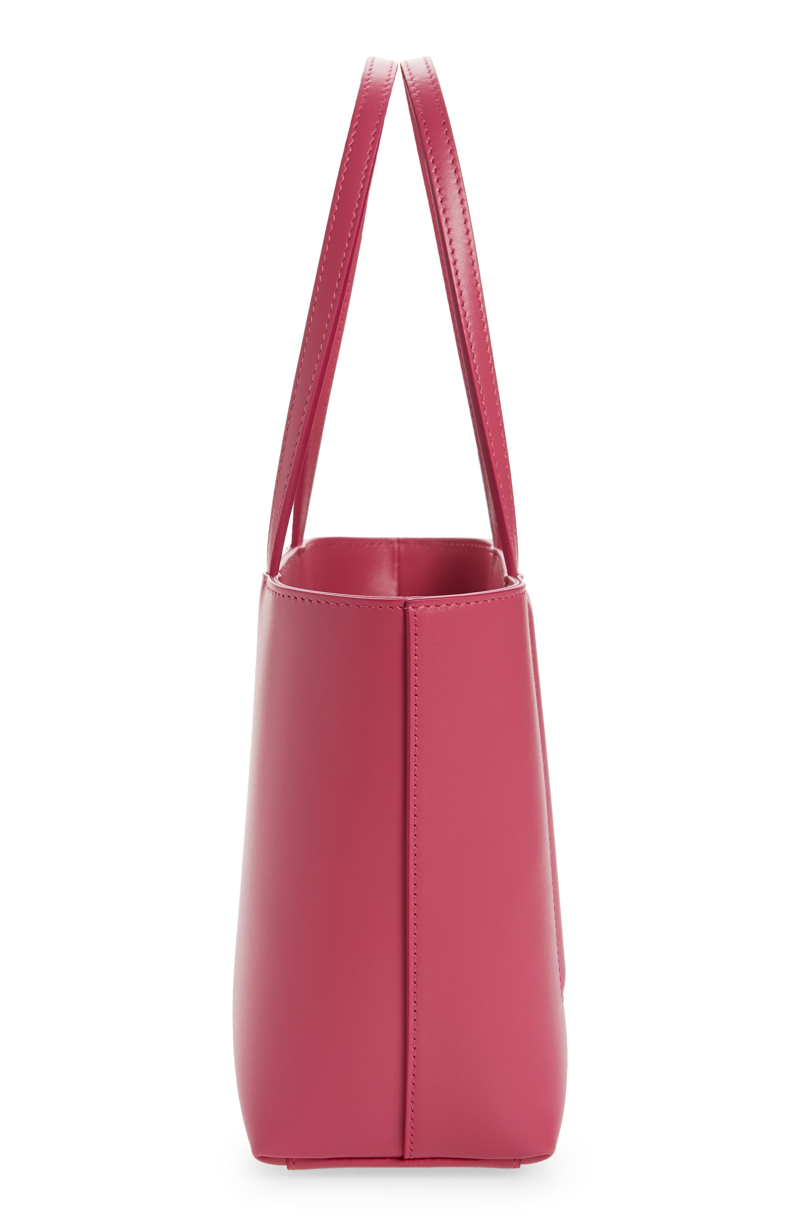 Dolce&Gabbana Large DG Logo Leather Tote in Light Lilac at Nordstrom - 5