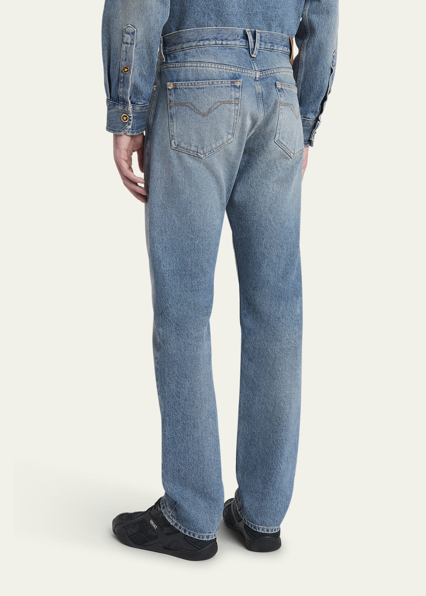 Men's Medusa Straight-Leg Jeans - 3