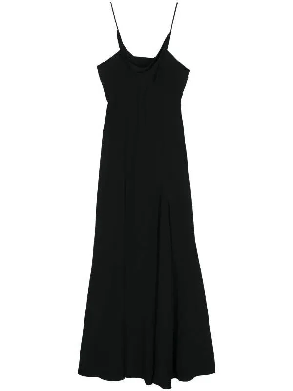 Isabel Marant Kapri Cowl-Neck Crepe Maxi Dress - 1