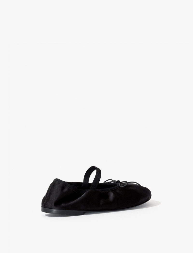 Proenza Schouler Glove Mary Jane Ballet Flats in Satin outlook