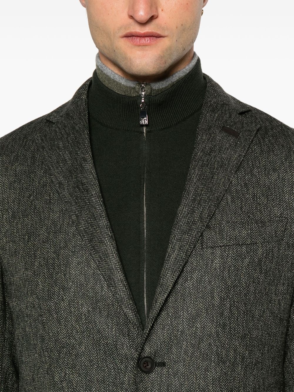 layered blazer - 5