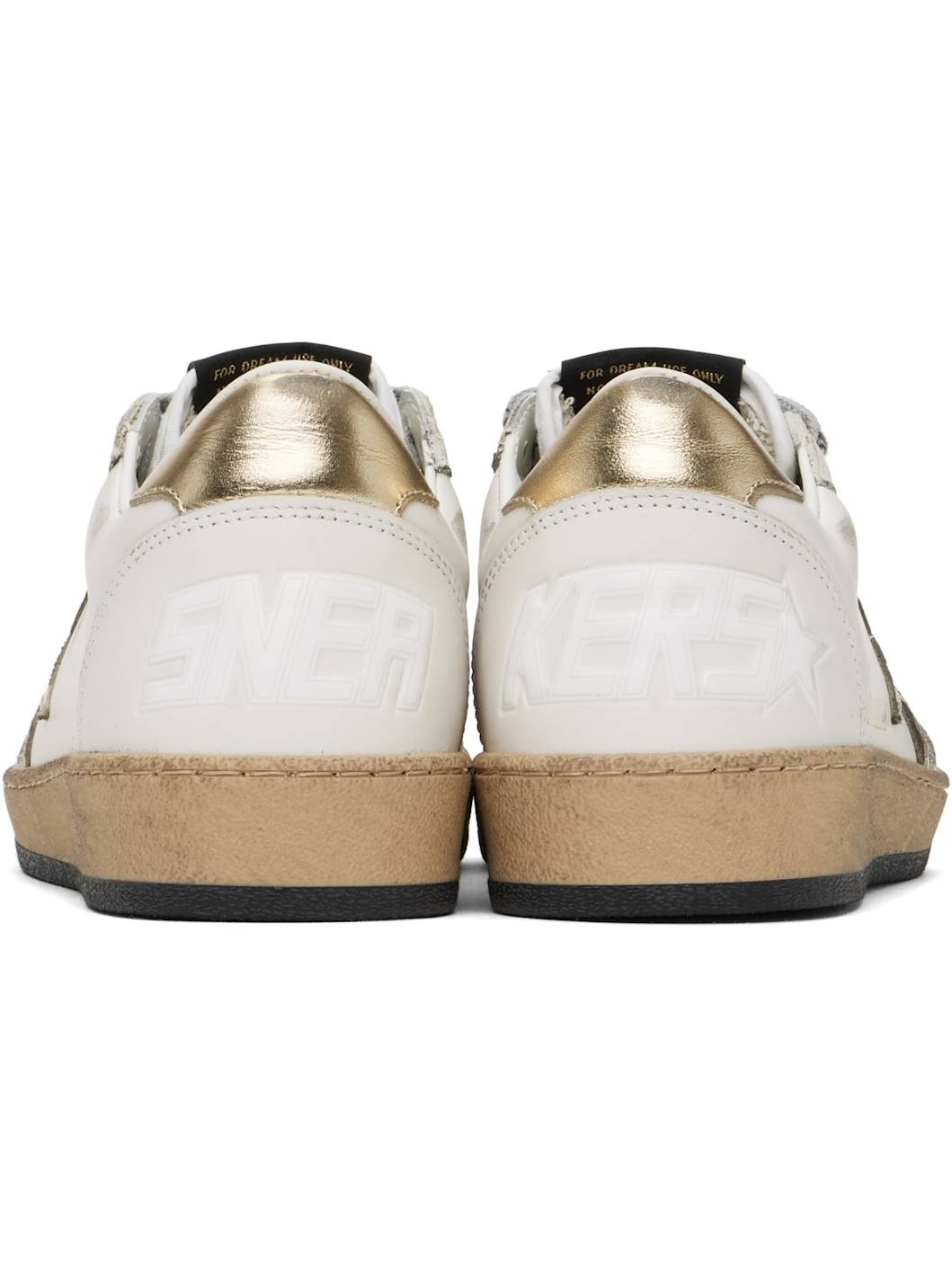 White Ball Star Sneakers - 2