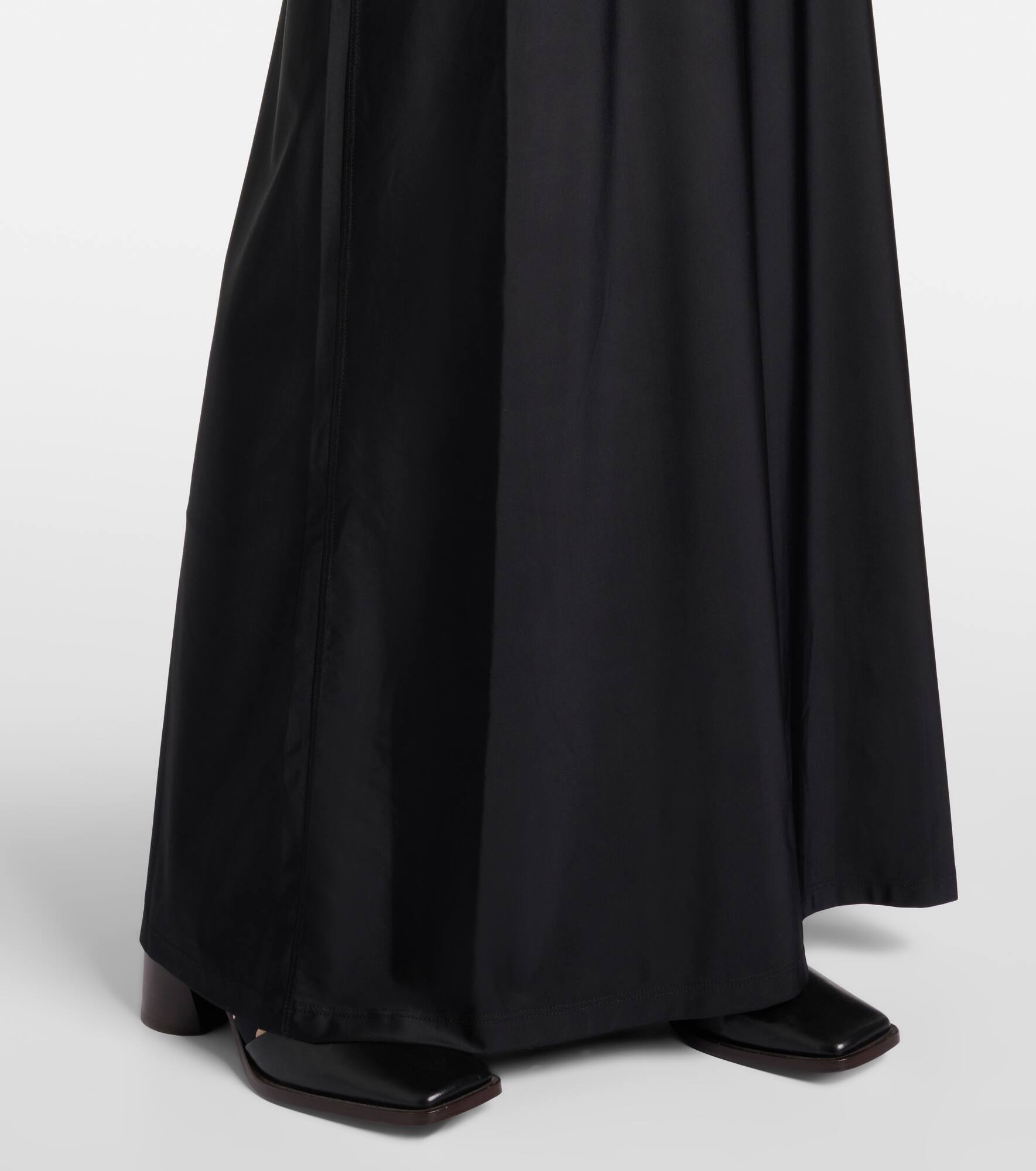 Draped jersey maxi dress - 5