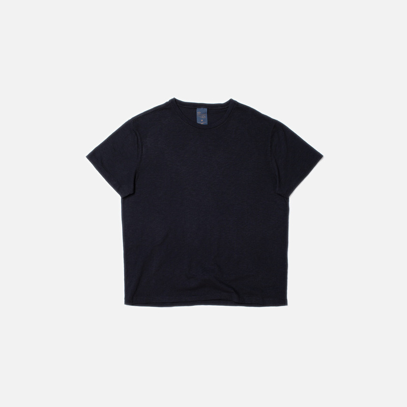 Roffe Slub T-Shirt Black - 6