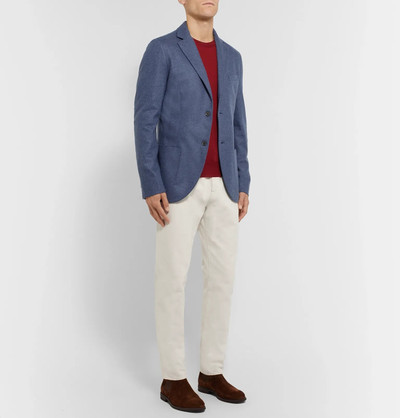 Loro Piana Blue Slim-Fit Cashmere Blazer outlook