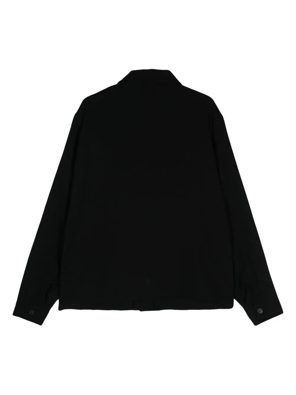 CLASSIC-COLLAR WOOL SHIRT - 2