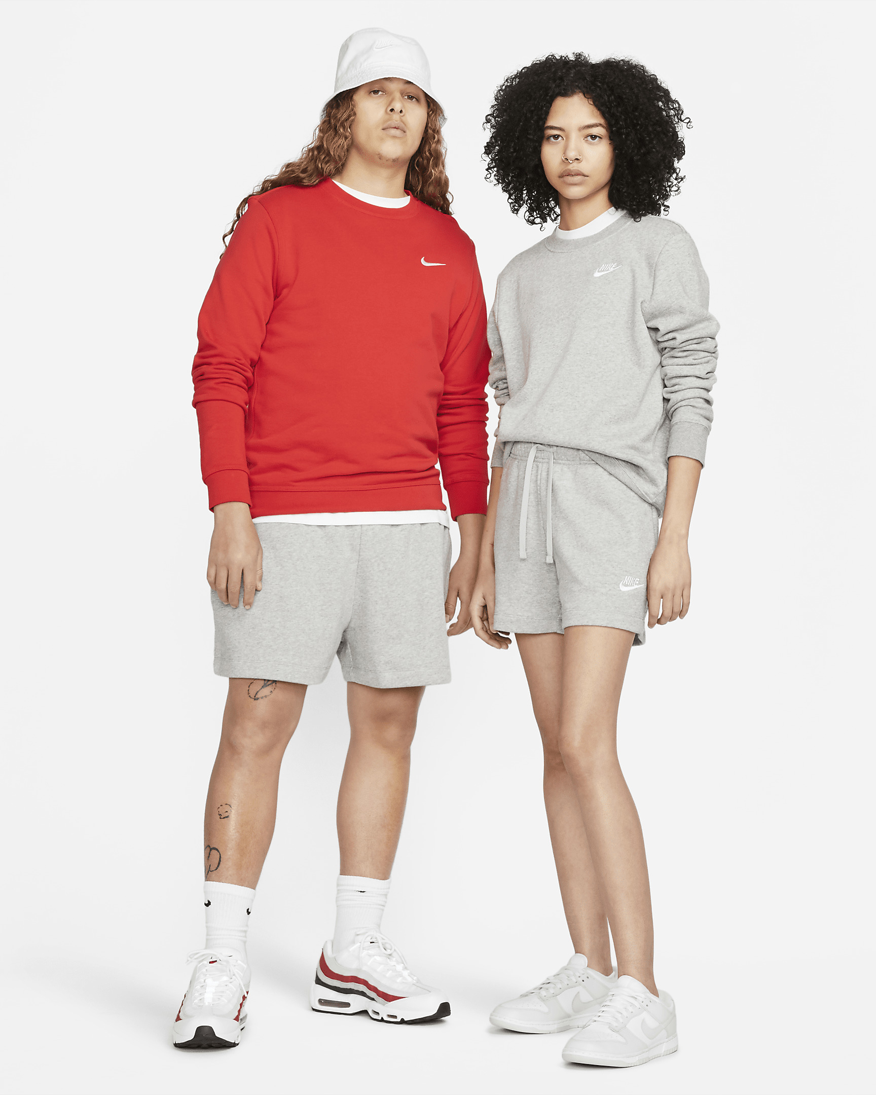 Nike Sportswear Club Fleece Women's Mid-Rise Shorts - 8