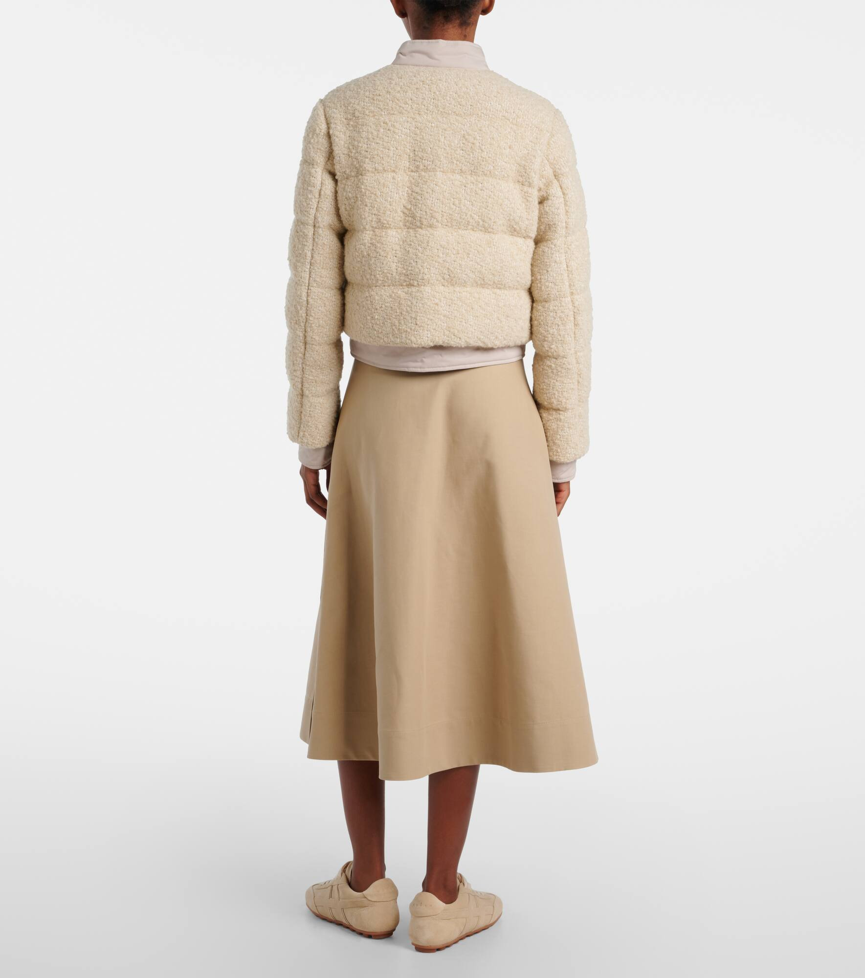 Blandy tweed down jacket - 3