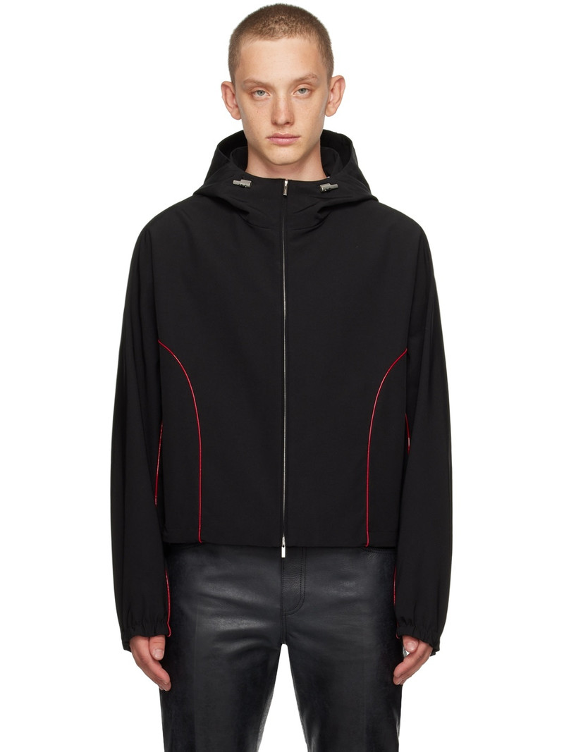 Black Piping Jacket - 1