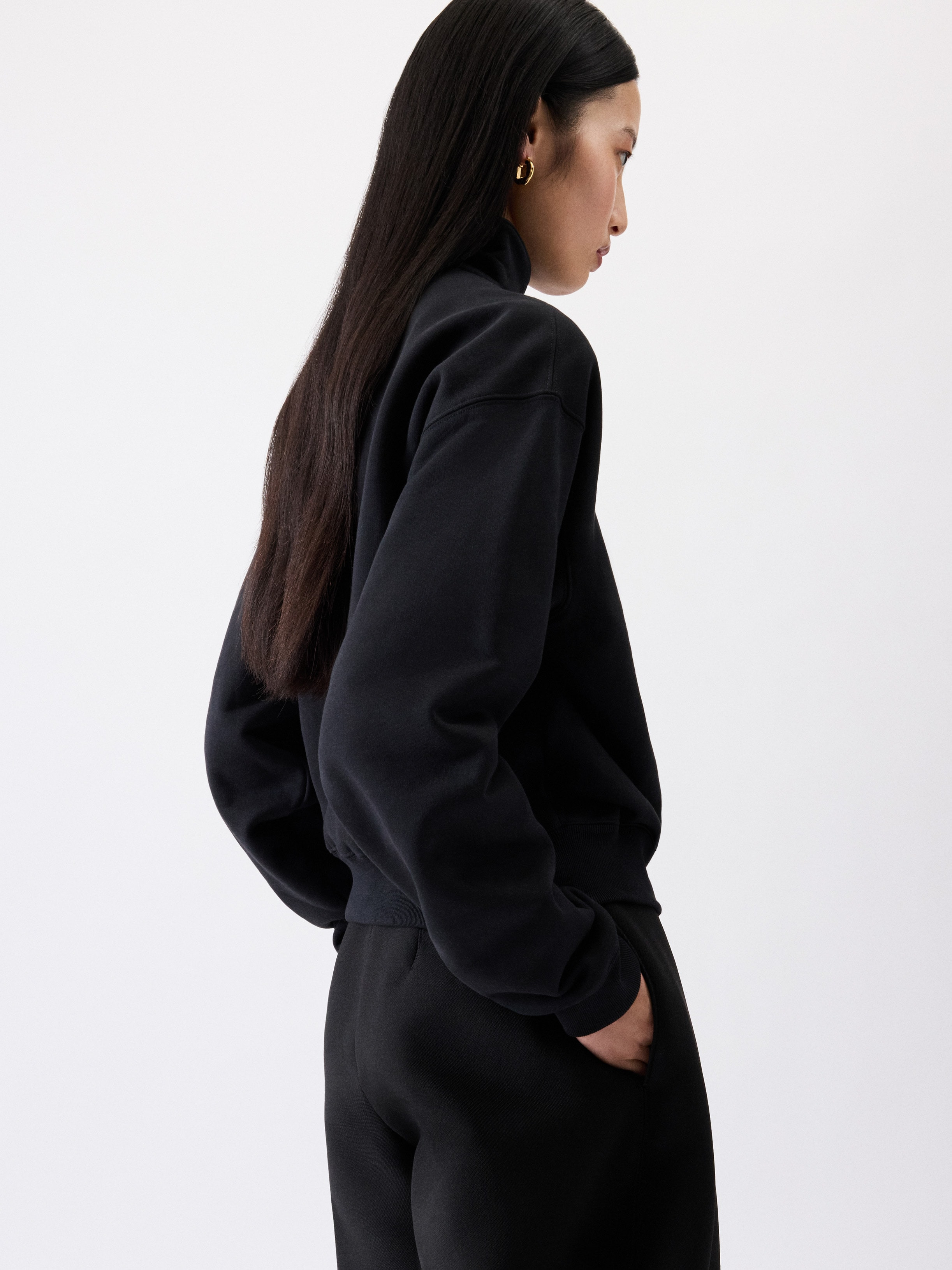 The Gros Grain zipped-rollneck sweatshirt - 3