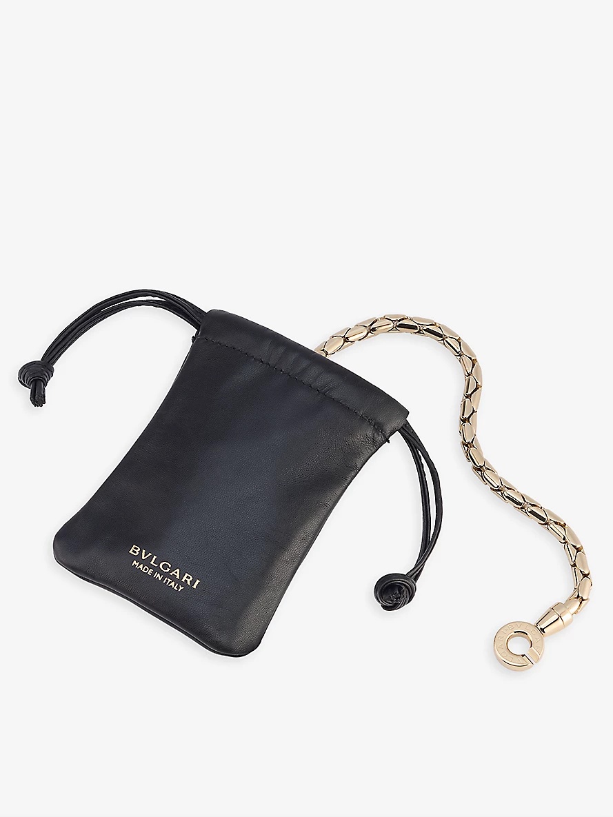 Serpenti Baia small leather shoulder bag - 6