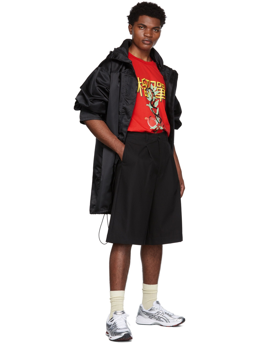SSENSE Exclusive Black Military Parka Coat - 5