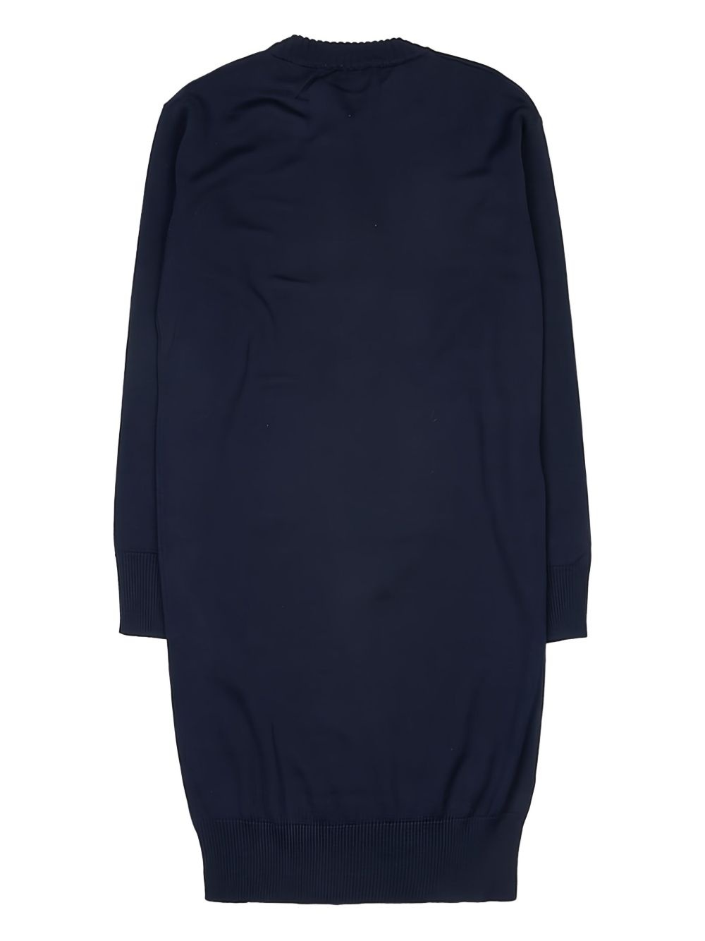 anchor-motif knitted midi dress - 2
