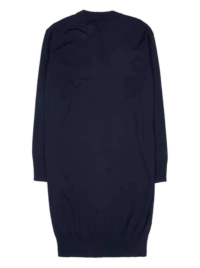 Max Mara anchor-motif knitted midi dress outlook