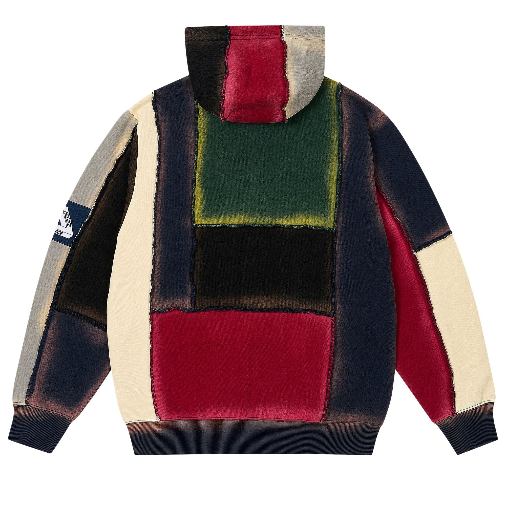 Palace Patch Me Up Zip Hood 'Multi Brights' - 2