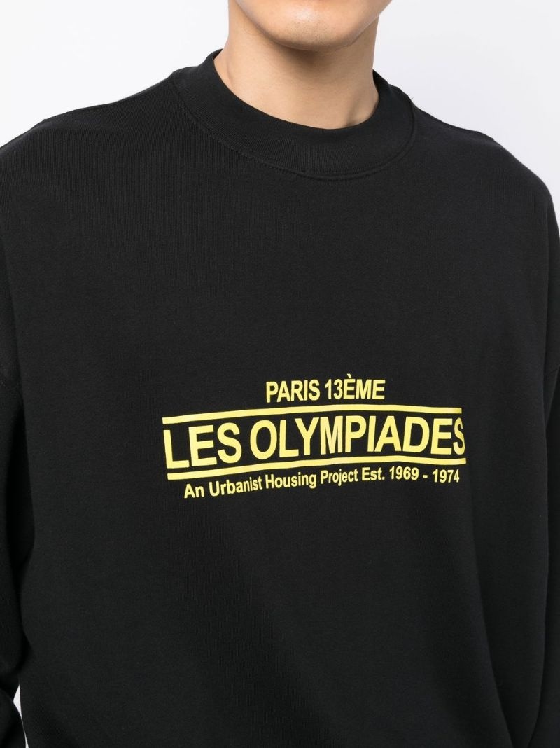 Les Olympiades print sweatshirt - 5