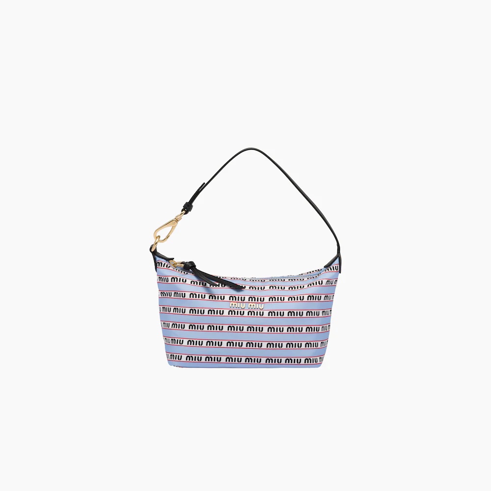 Miu Spirit printed faille mini bag - 1