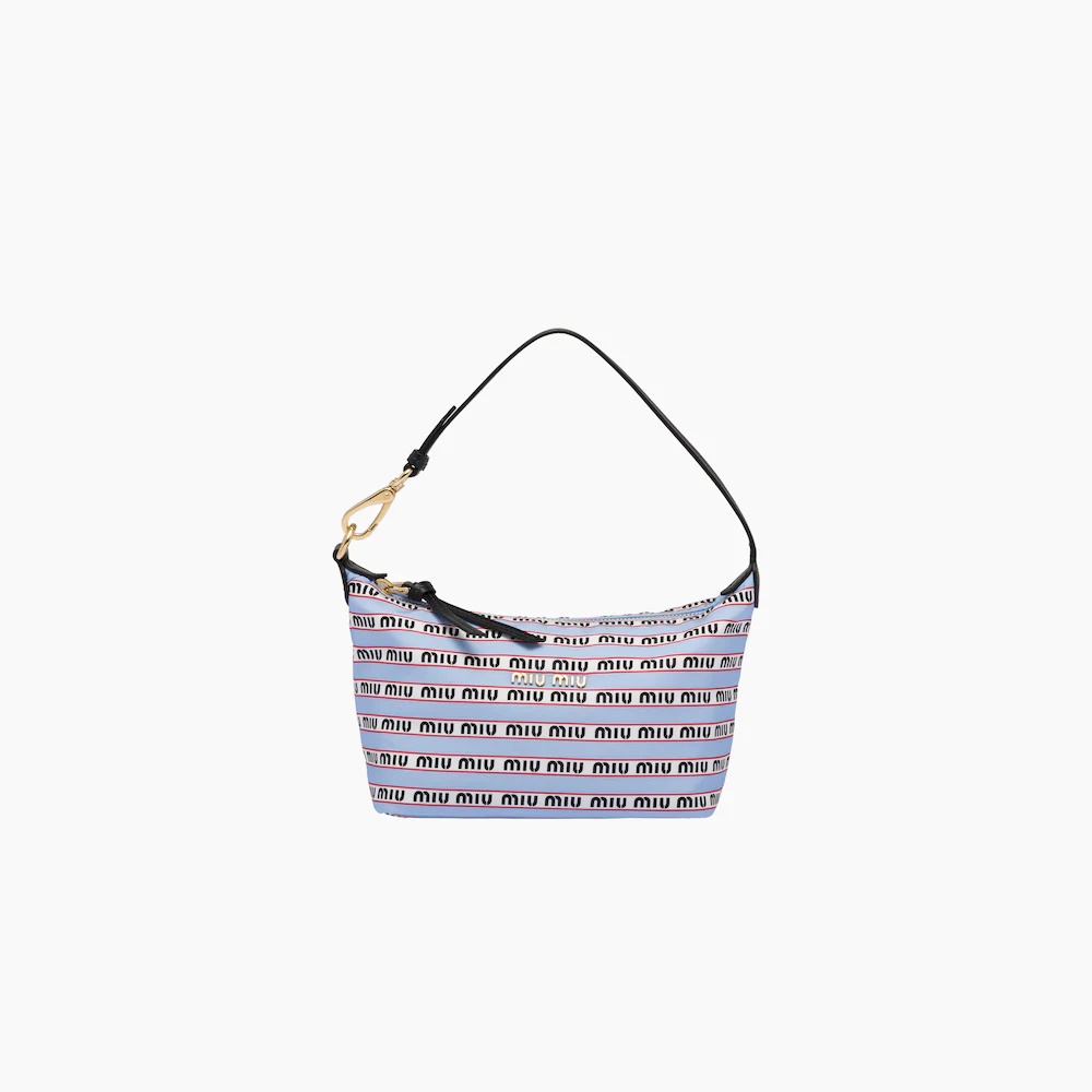 Miu Miu Miu Spirit printed faille mini bag | REVERSIBLE