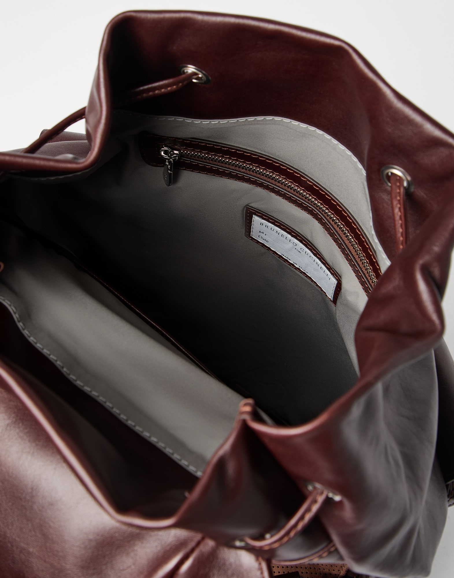 Calfskin leisure backpack - 5