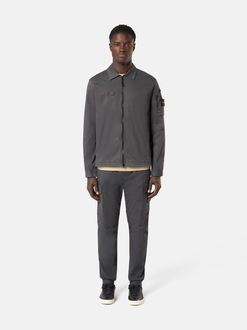 Stone Island 1200003 ORGANIC STRETCH BROKEN TWILL COTTON 'OLD' EFFECT outlook