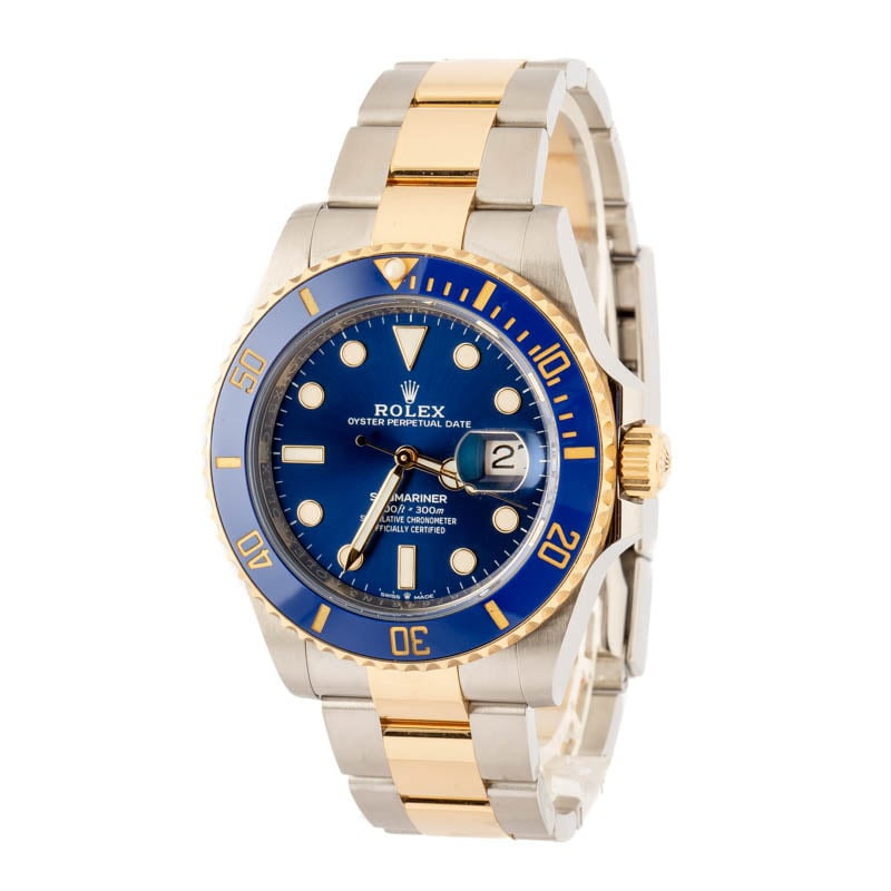 Used Rolex Submariner 126613 Blue Ceramic Bezel - 2