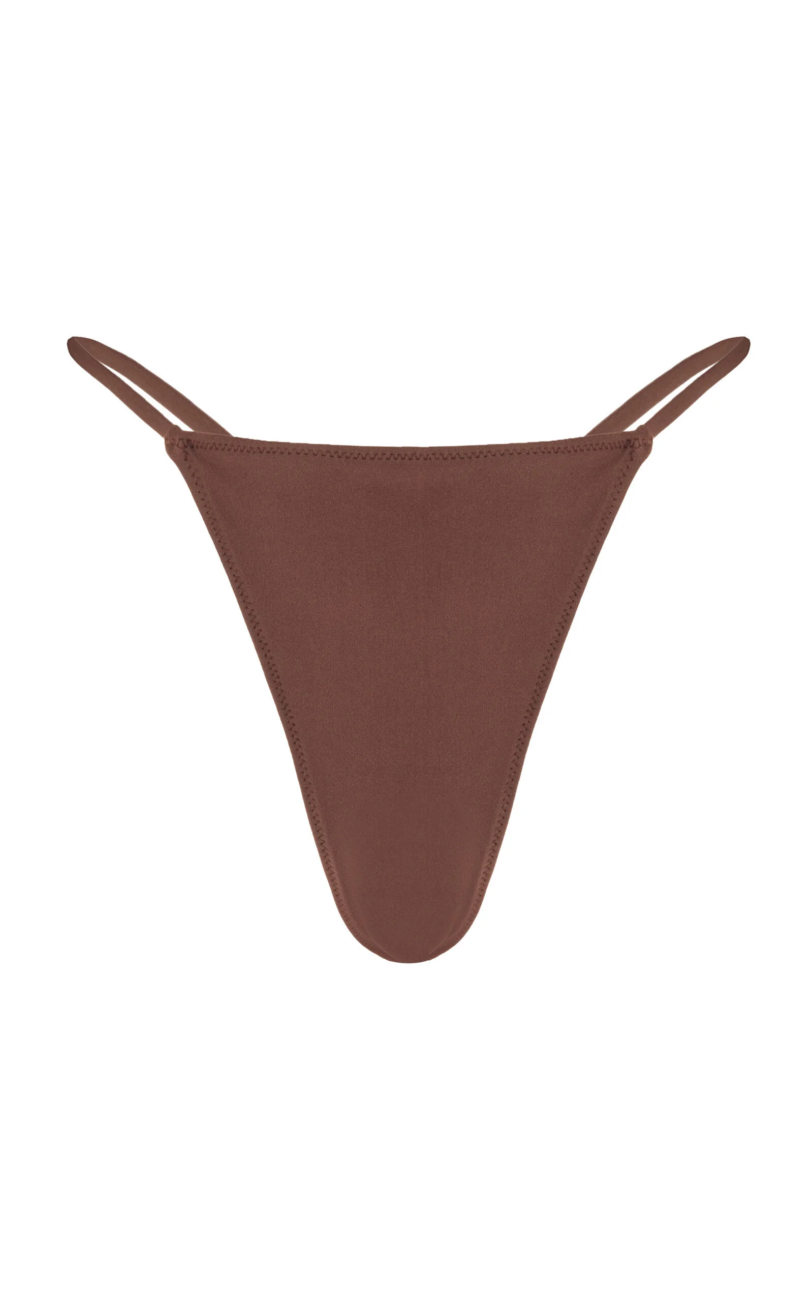 Exclusive Thea String Bikini Bottom brown - 1