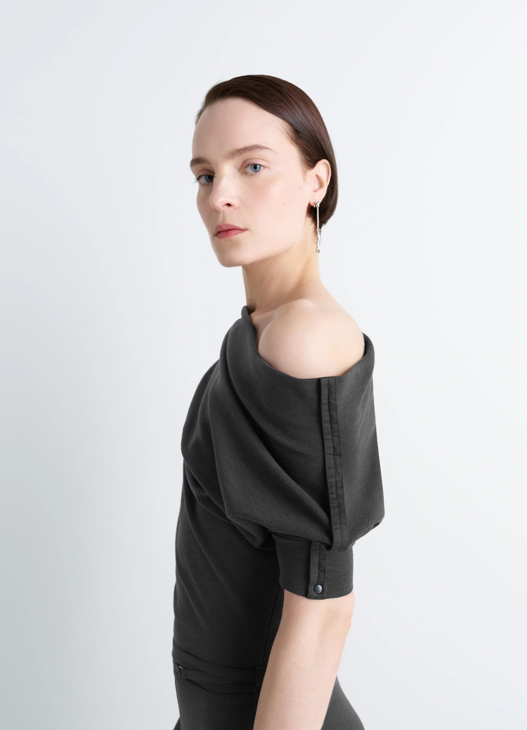 TWISTED HEM DRESS - 3