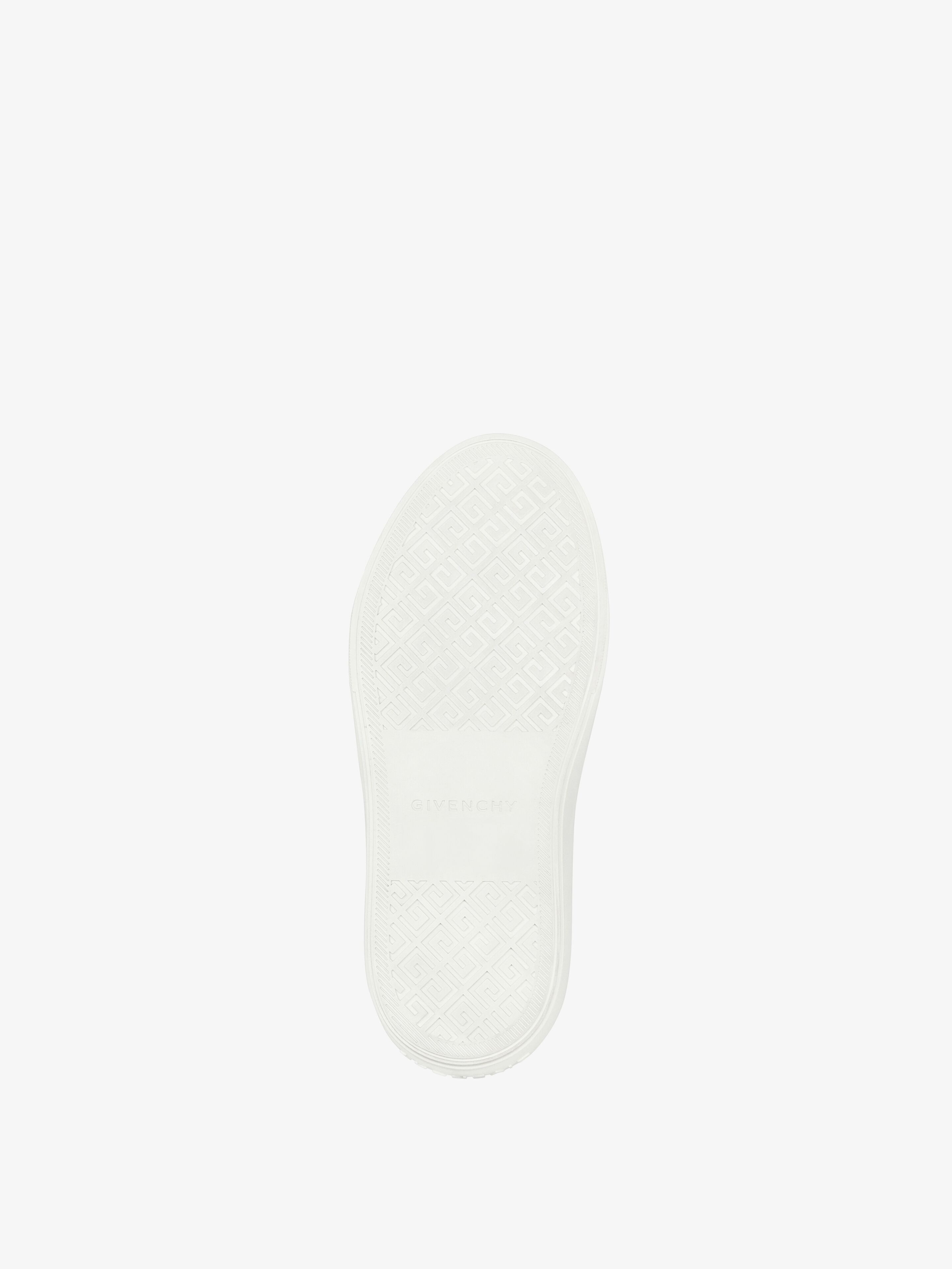 CITY PLATFORM SNEAKERS IN LEATHER - 5