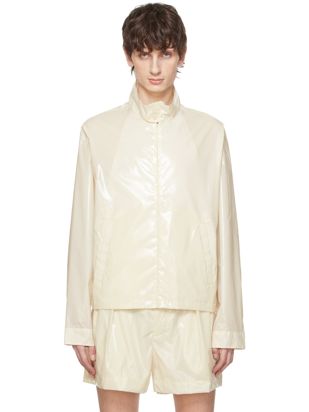 SSENSE Exclusive Off-White Haeto Jacket - 1