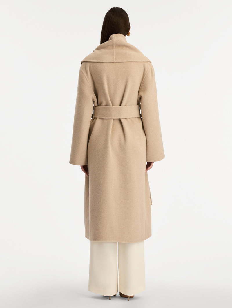 FOXGLOVE EMBROIDERED WOOL COAT 3