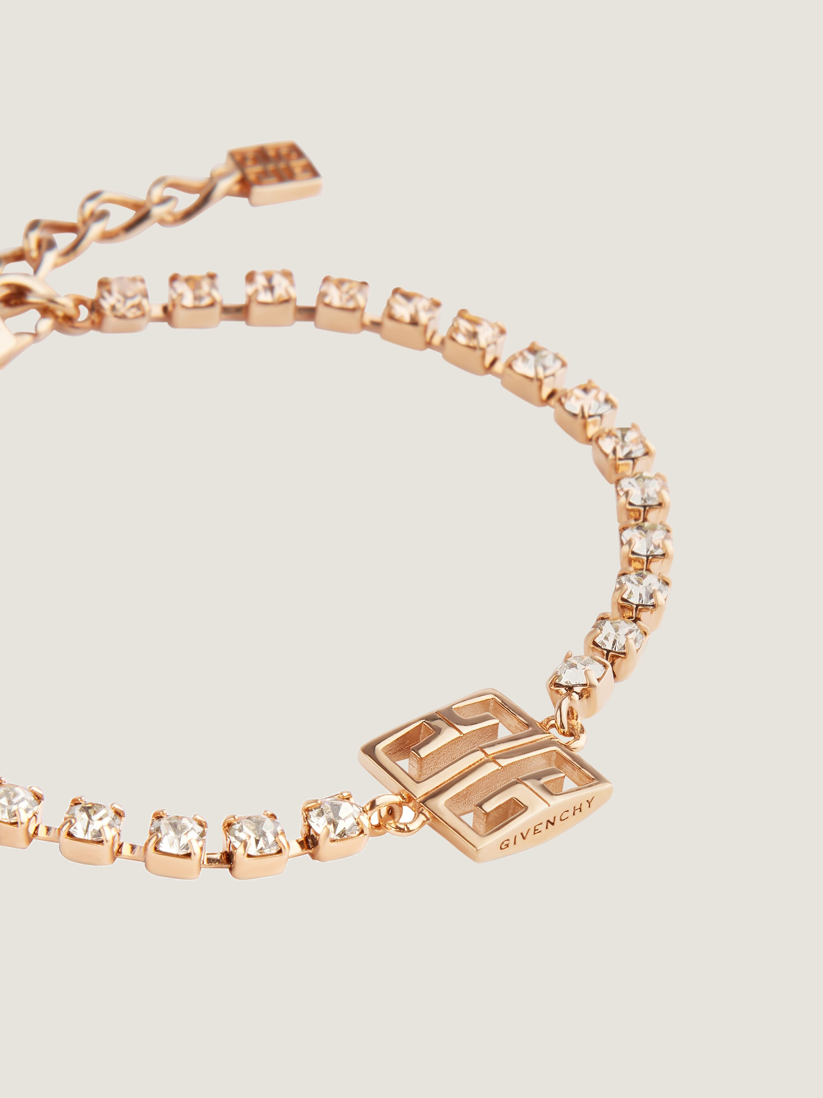 4G BRACELET IN METAL WITH CRYSTALS - 3