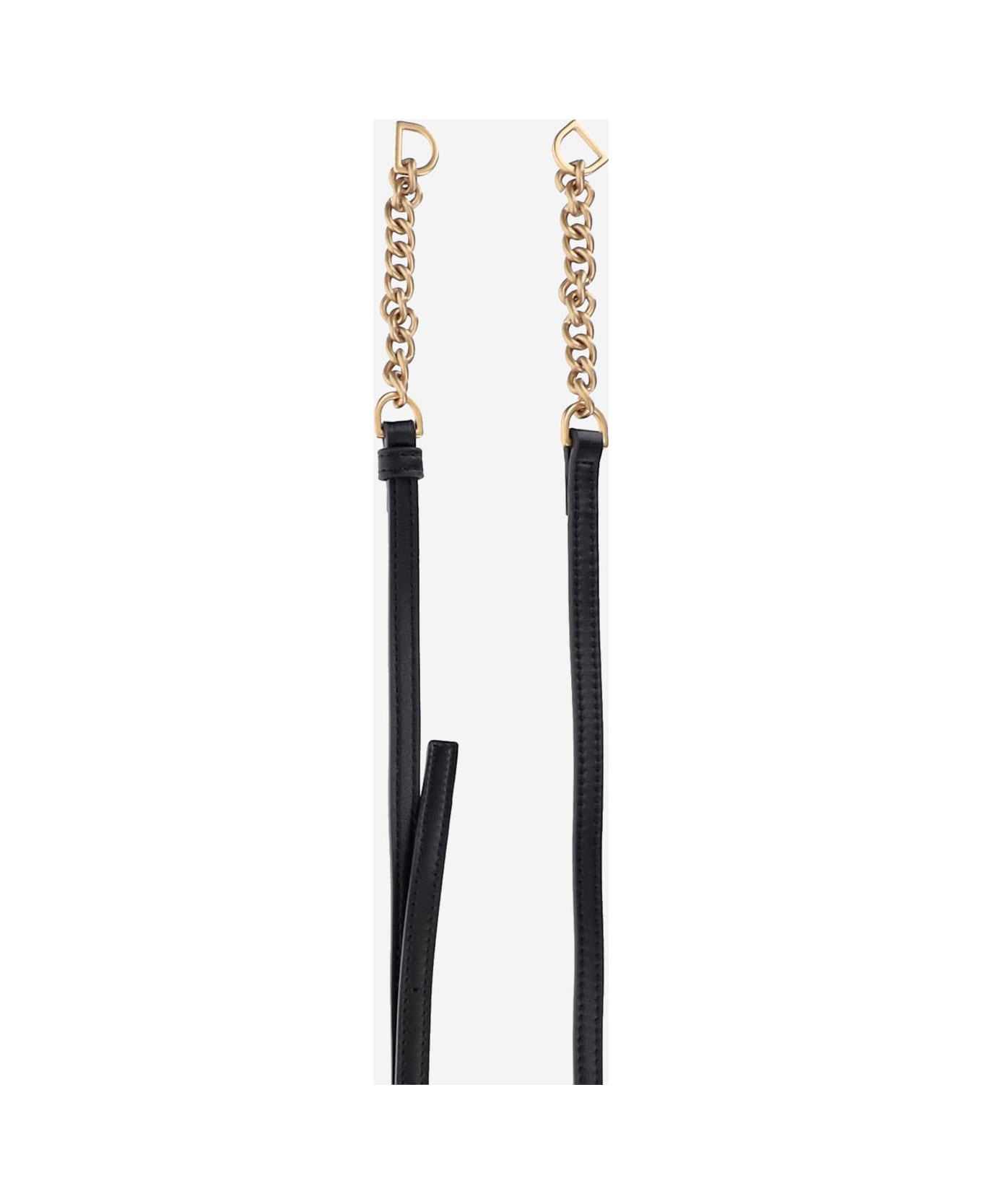 Black Leather Crossbody Bag - 4