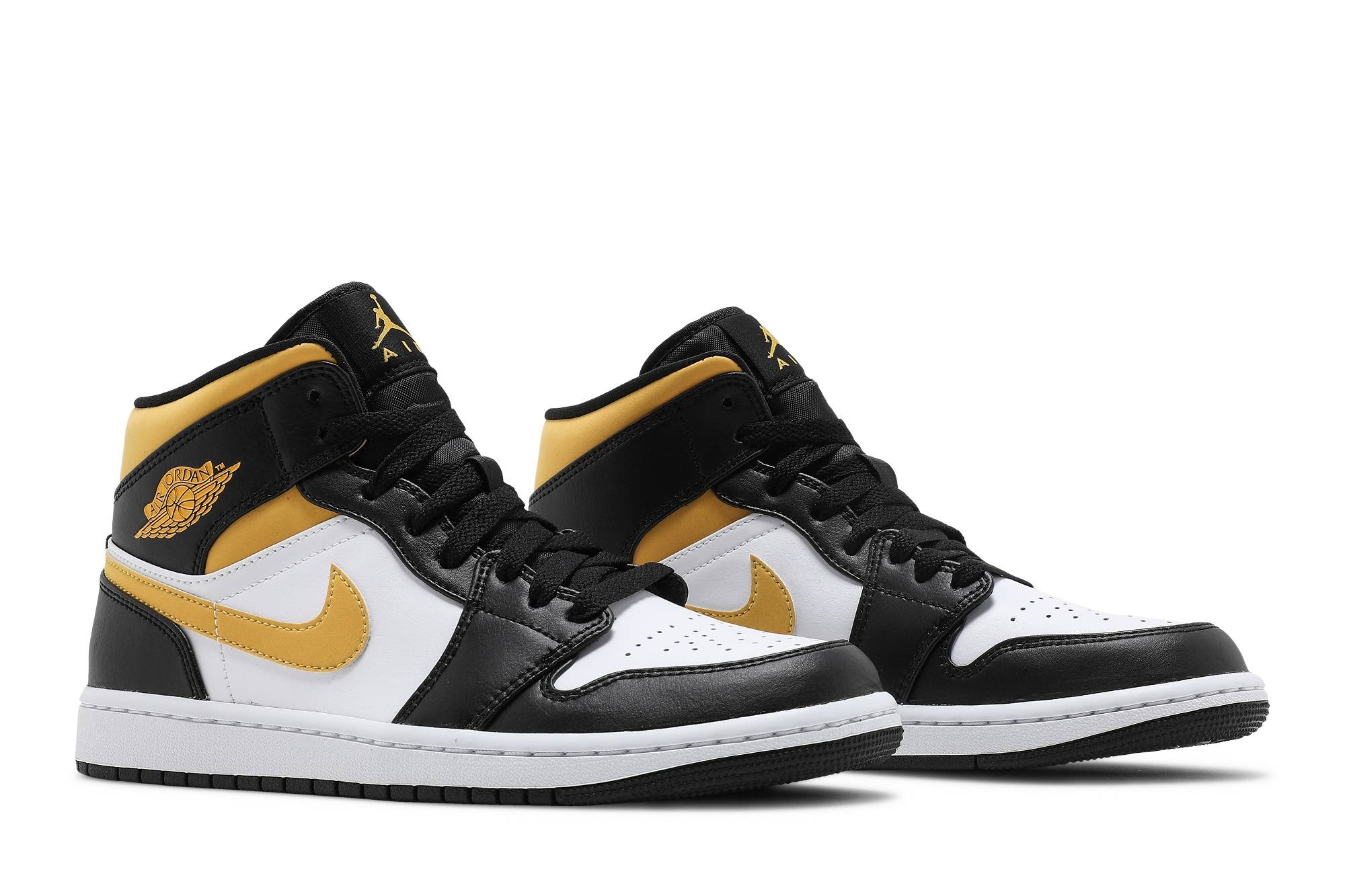 Air Jordan 1 Mid 'Black University Gold' - 8