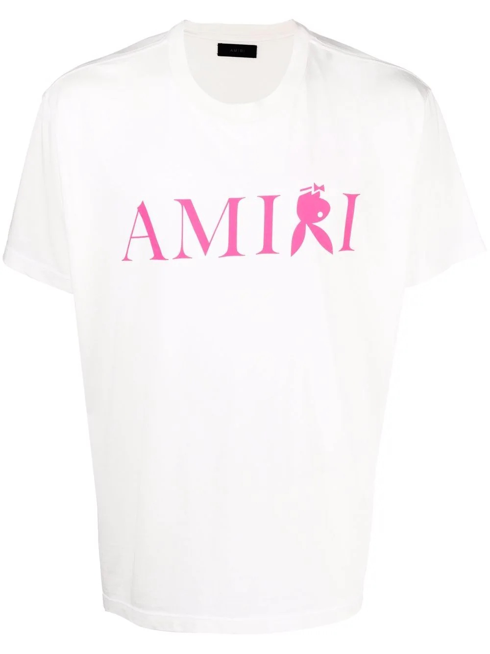 logo-print short-sleeved T-shirt - 1