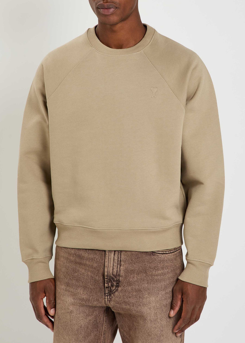 AMI Paris Ami Paris Logo Cotton Sweatshirt outlook
