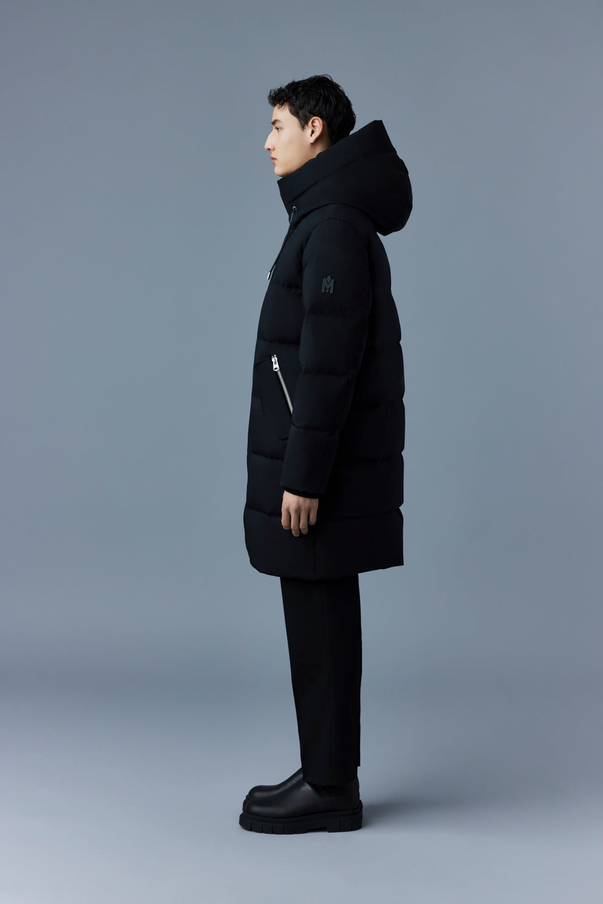 ANTOINE 2-in-1 recycled down parka with removable bib - 3