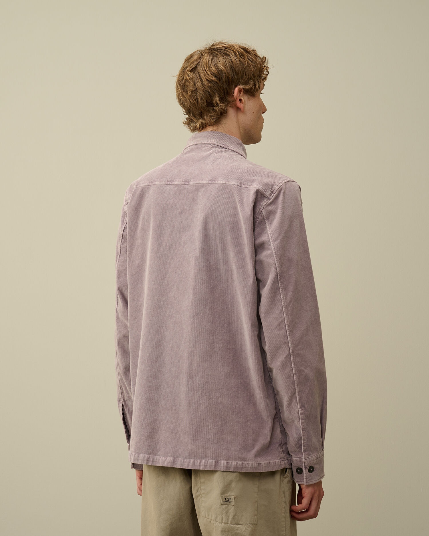 Corduroy Lens Buttoned Shirt - 3