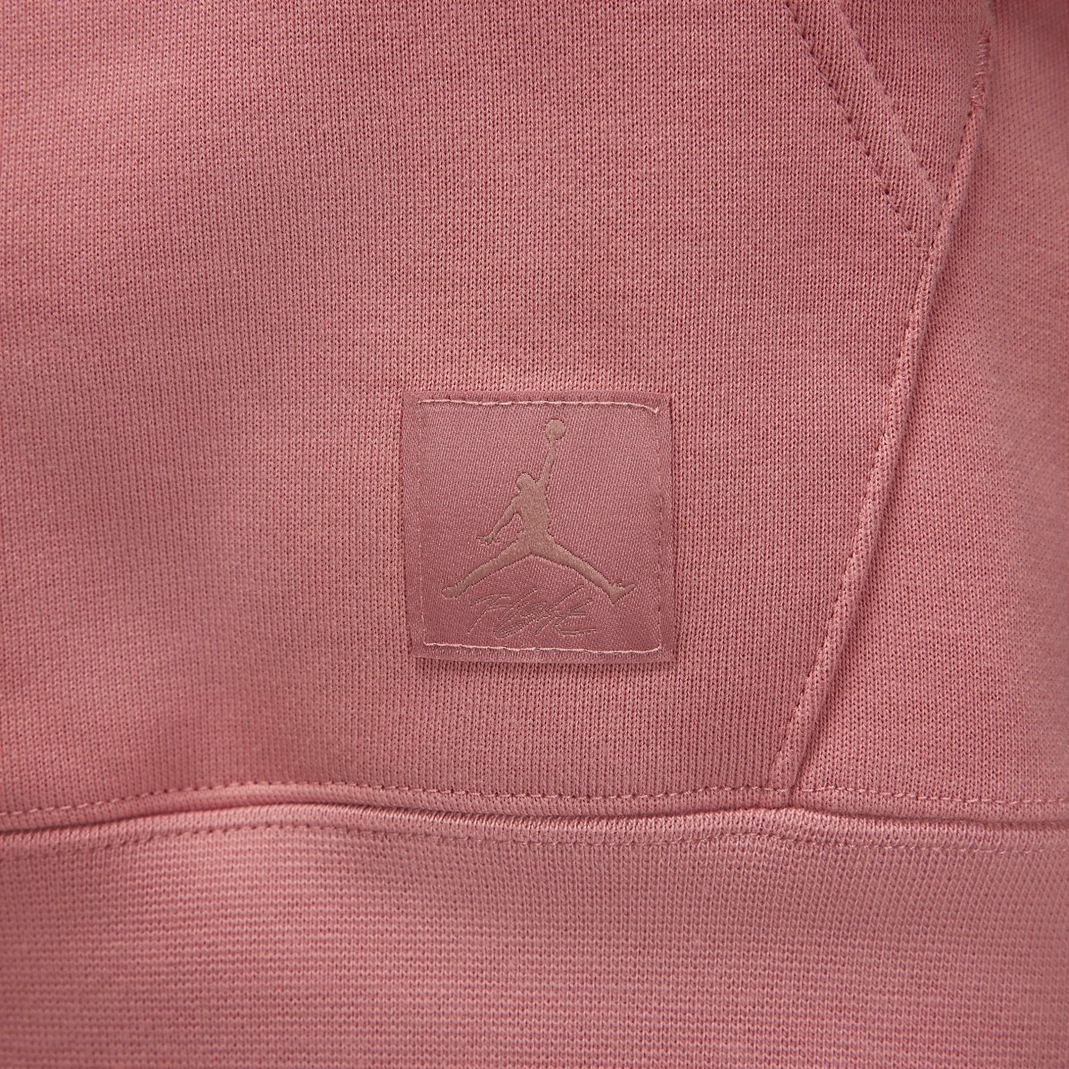 Air Jordan Flight MVP Fleece Pullover Hoodie 'Pink' FB5111-618 - 4