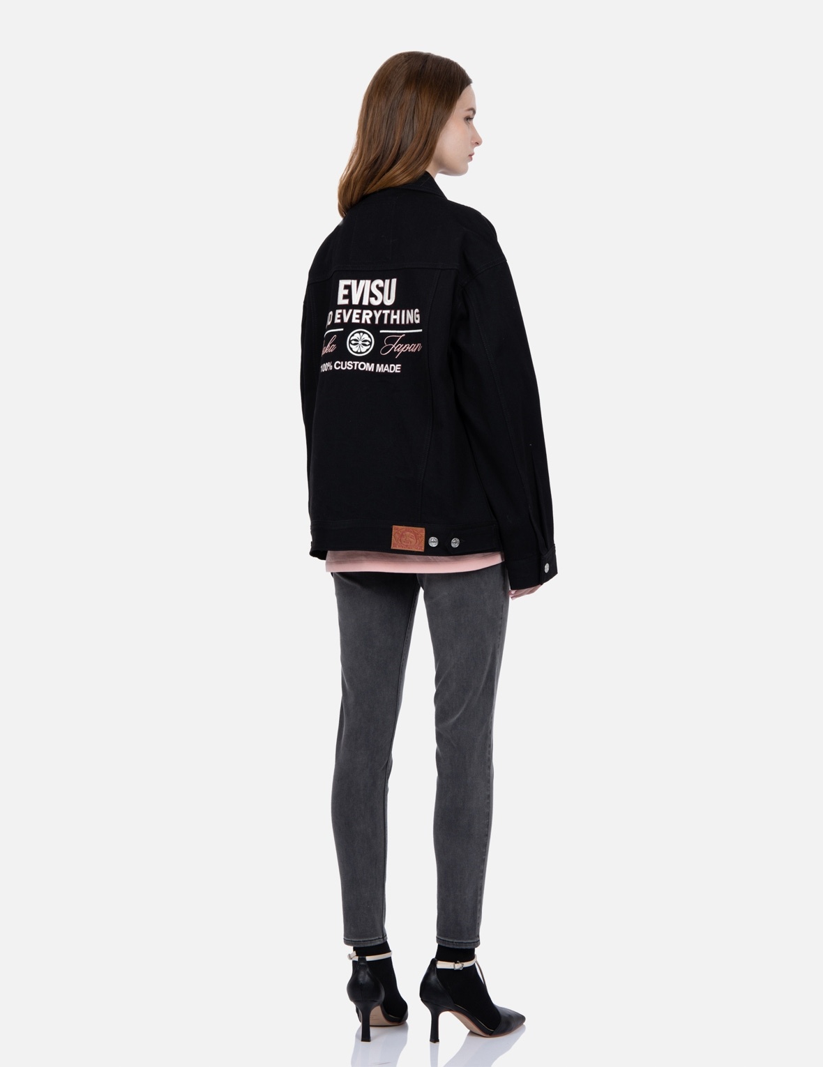 SEAGULL EMBROIDERY DENIM JACKET - 3