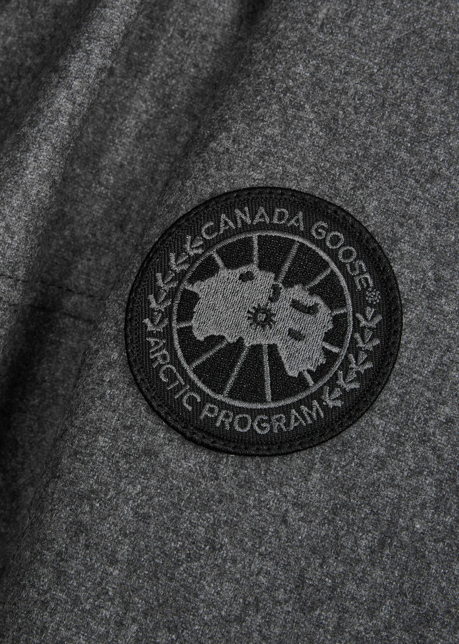Langford padded wool-blend parka - 5