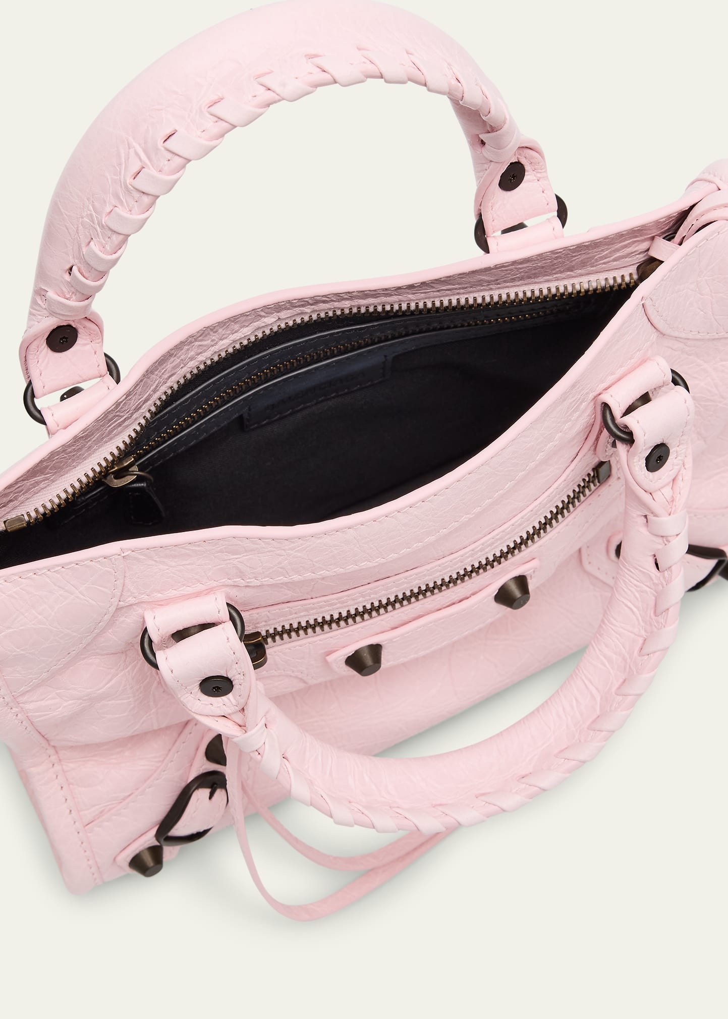 Le City Mini Leather Top-Handle Bag - 5