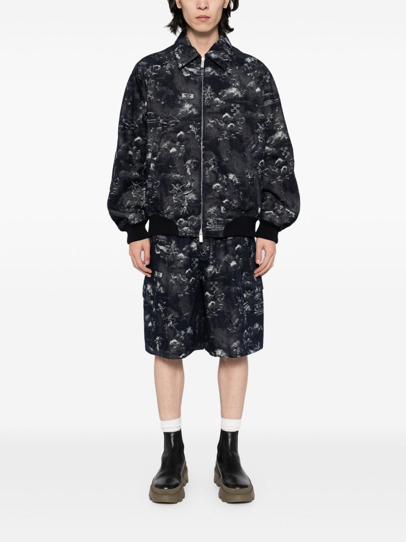 Off-White graphic-print shorts outlook