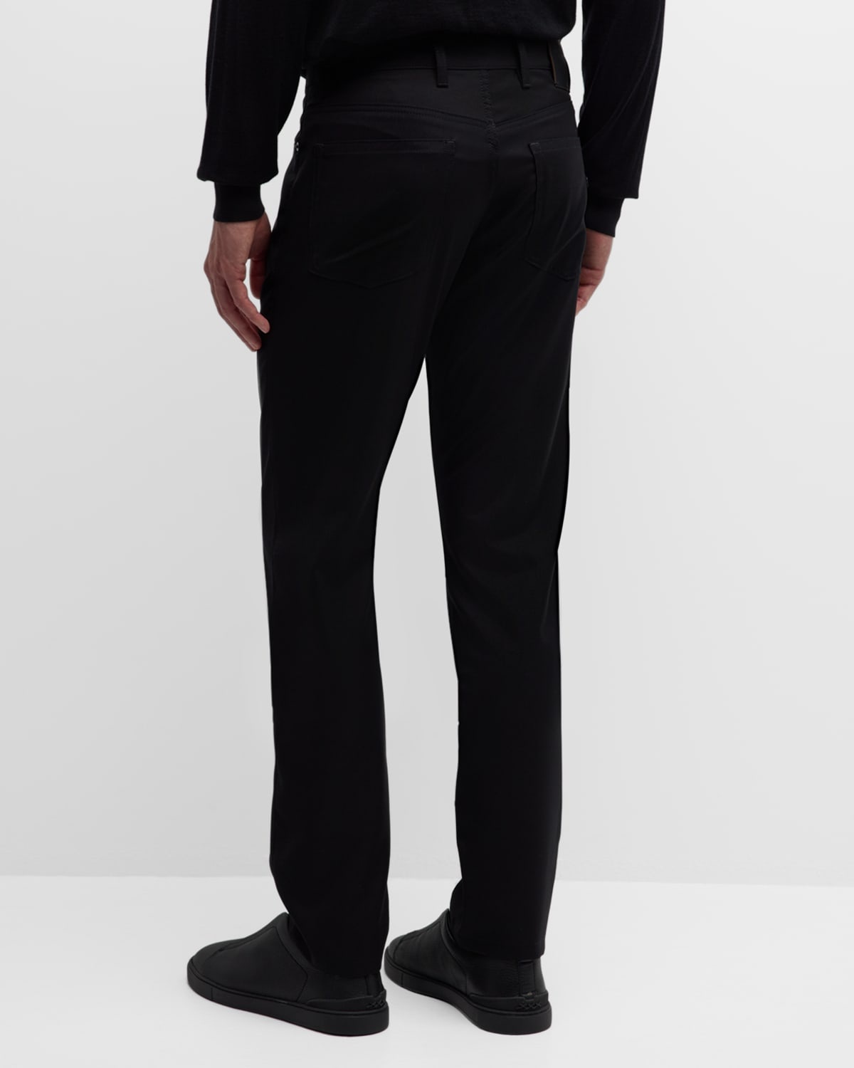 Men's Natural Comfort Wool 5-Pocket Pants - 3