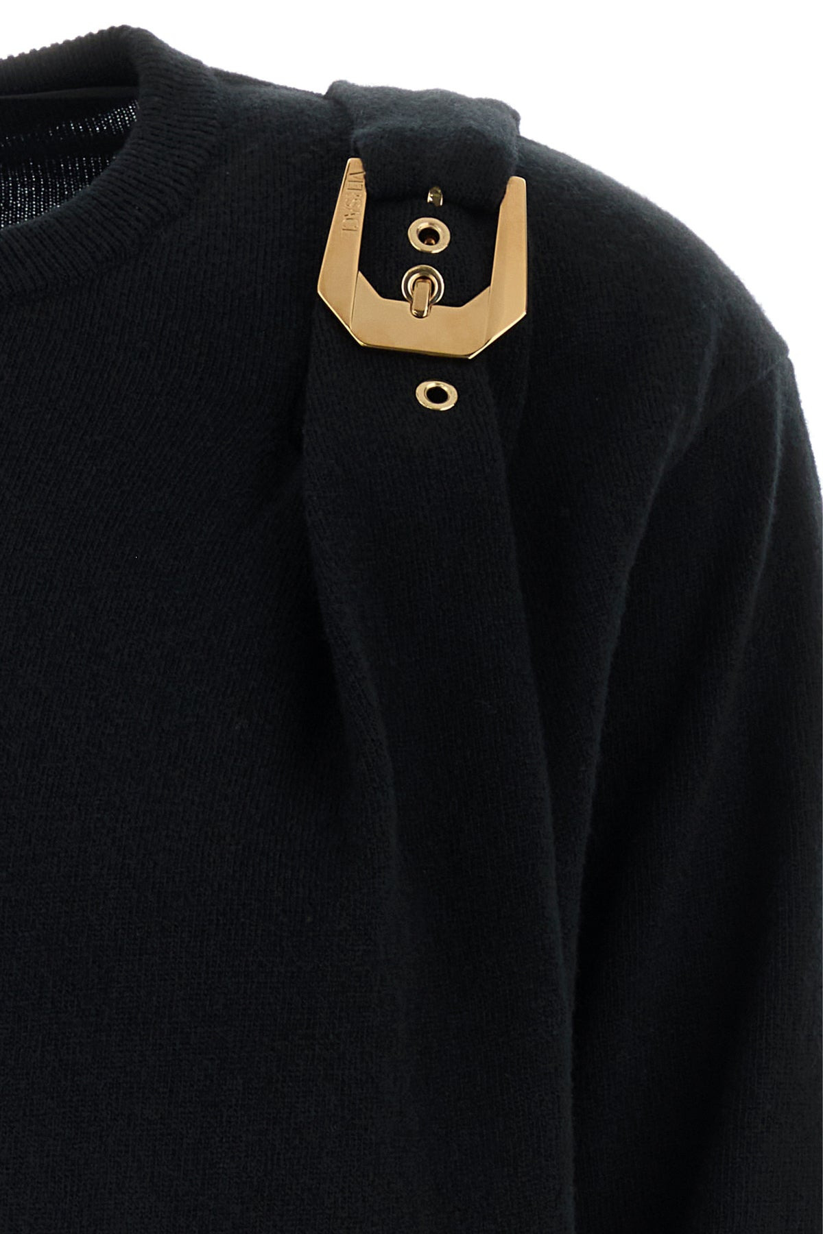 Black wool sweater - 3