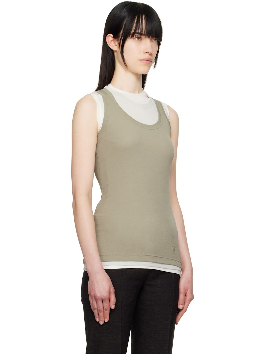 Three-Pack Multicolor 3 Layers Tank Tops - 2
