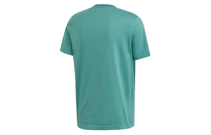 adidas adidas originals Classic Logo Short Sleeve Green FM3799 outlook
